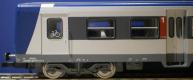 Remorque d'autorail XRABD 6070  Bordeaux Saint-Jean  logo actuel ep VI
