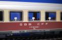 SBB/CFF voiture-restaurant avec pantographe ep IV