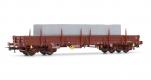 Wagon plat avec chargement 