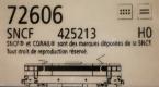 Locomotive �lectrique  BB  425213  FRET  logo casquette