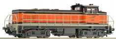 Locomotive diesel  BB 63866 Arzens logo casquette ep  V
