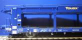 SNCB  Coffret de 4 wagons doubles Laaers Touax  ep VI