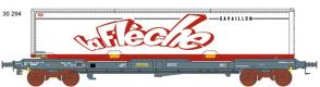 wagon K1 avec caisse mobile La Fl�che ep V