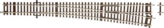 Aiguillage  droite 10 rayon 1946 mm - Roco-accessoires