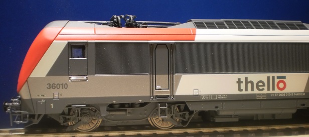 Akiem  locomotive BB 36010  Thello  ep VI - 