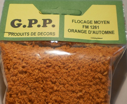 flocage mousse  200 ml  orange  automne - G.p.p.