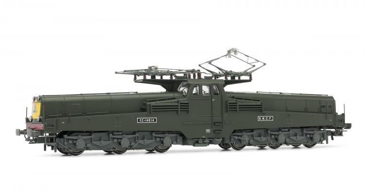 Locomotive �lectrique CC 14014  verte  - 