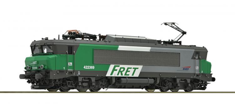Locomotive lectrique BB 422369  FRET  logo casquette - 