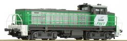 Locomotive diesel BB 463981 avec attelages � commande num�rique