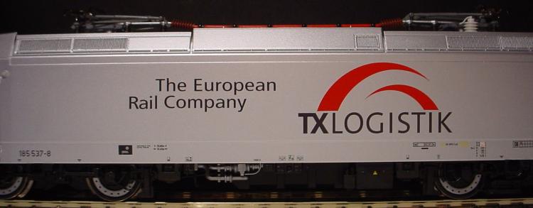 TX locomotive lectrique 185 TX LOGISTIK ep V - Roco